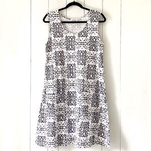 Fresh Produce 100% Cotton Sleeveless Midi Dress Size Medium